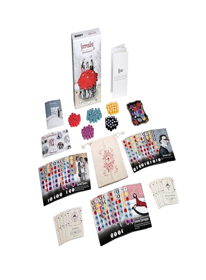 Resonym Surrealist Dinner Party, Whimsical and Strategic Card Game, Ages 13+, 2 to 4 Players, Games - Image 2